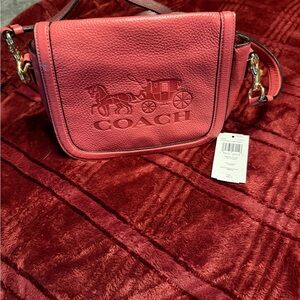 Coach Red Crossbody Bag